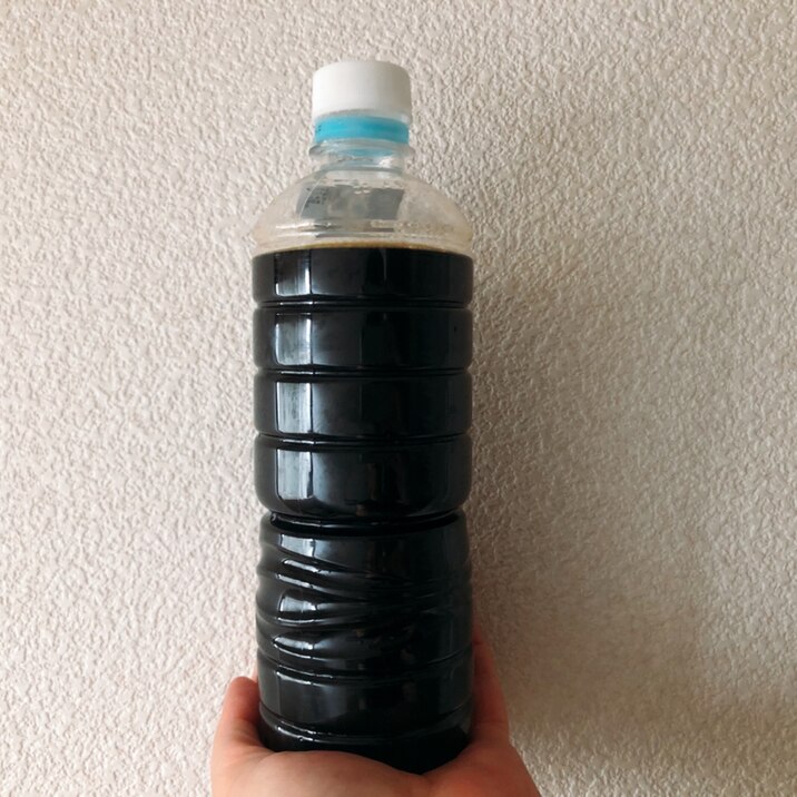 ペットボトル（550ml）1本分の低糖質めんつゆ